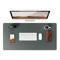 Large PU Leather Desk Pad Protector Non Slip Office Desk Mat For Laptop And Mouse 2