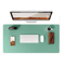 Large PU Leather Desk Pad Protector Non Slip Office Desk Mat For Laptop And Mouse 3