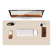 Large PU Leather Desk Pad Protector Non Slip Office Desk Mat For Laptop And Mouse 7
