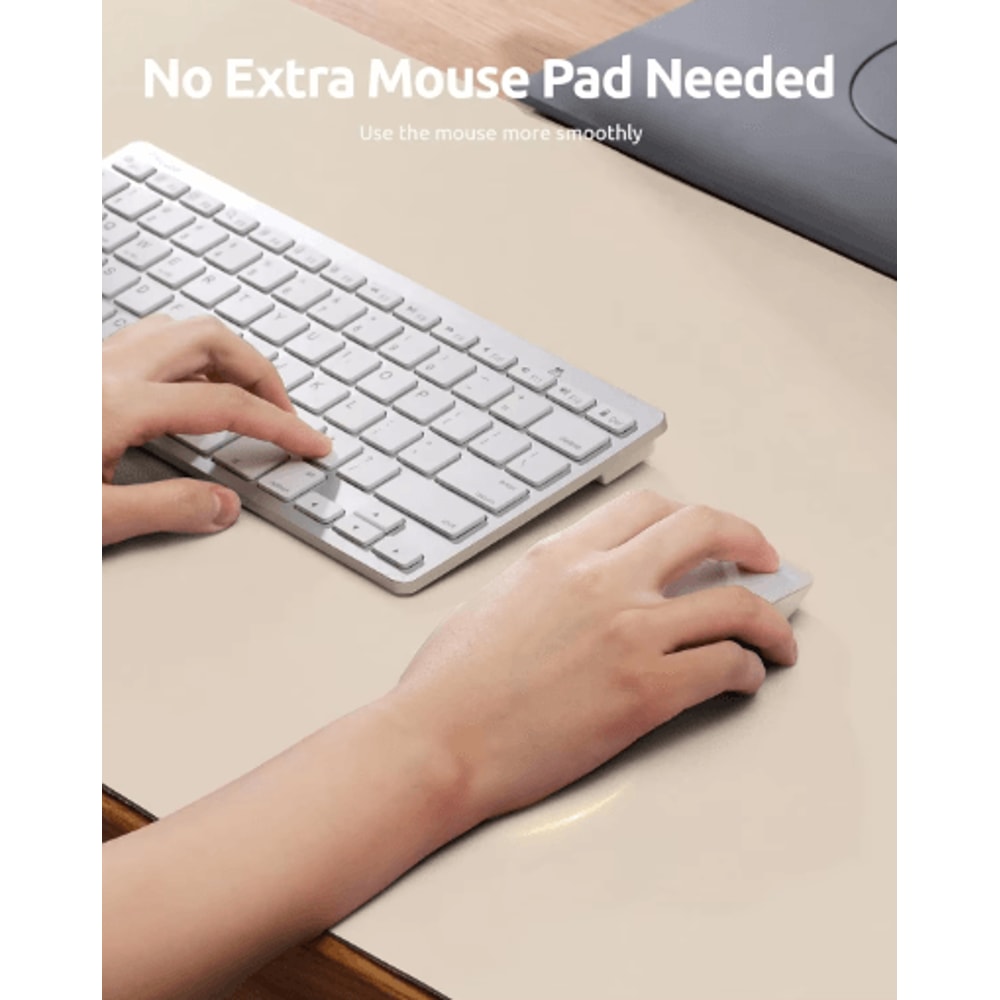 Large PU Leather Desk Pad Protector Non Slip Office Desk Mat For Laptop And Mouse 19