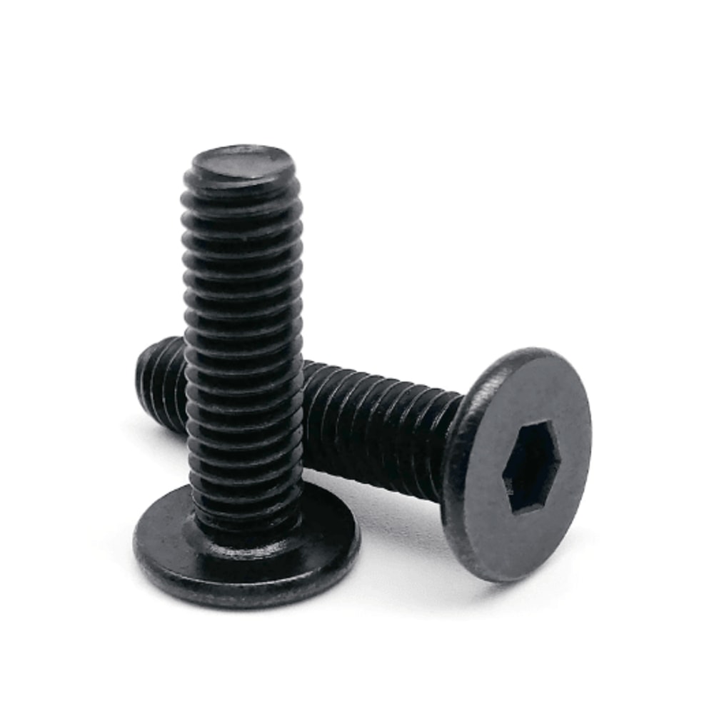 Ultra Thin Stainless Steel Hex Socket Screws Black 304 Wafer Head Bolts M2 M8 2