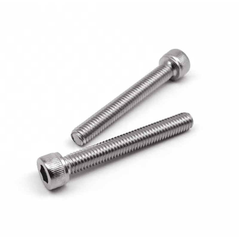 UltraLong 304 Stainless Steel Hex Socket Cap Screws DIN912 A270 Allen Bolts M2M8 Up To 200mm 3