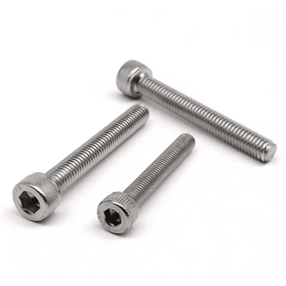 UltraLong 304 Stainless Steel Hex Socket Cap Screws DIN912 A270 Allen Bolts M2M8 Up To 200mm 4