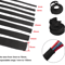 Black PET Braided Cable Sleeve FlameRetardant Wire Protection Tubing 1100M 1