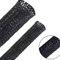 Black PET Braided Cable Sleeve FlameRetardant Wire Protection Tubing 1100M 4