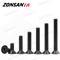 ZONSANTA Countersunk Hex Socket Screws DIN7991 Black Carbon Steel Flat Head Bolts M2M6 2