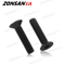 ZONSANTA Countersunk Hex Socket Screws DIN7991 Black Carbon Steel Flat Head Bolts M2M6 4