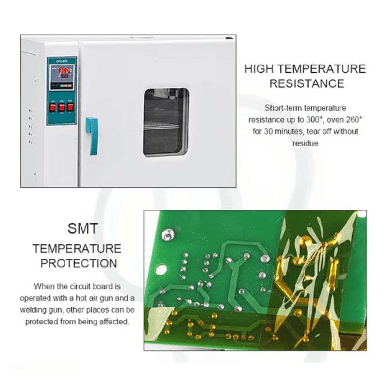 Gold Polyimide HighTemperature BGA Tape HeatResistant Insulation Tape For Electronics 1