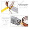 Gold Polyimide HighTemperature BGA Tape HeatResistant Insulation Tape For Electronics 2