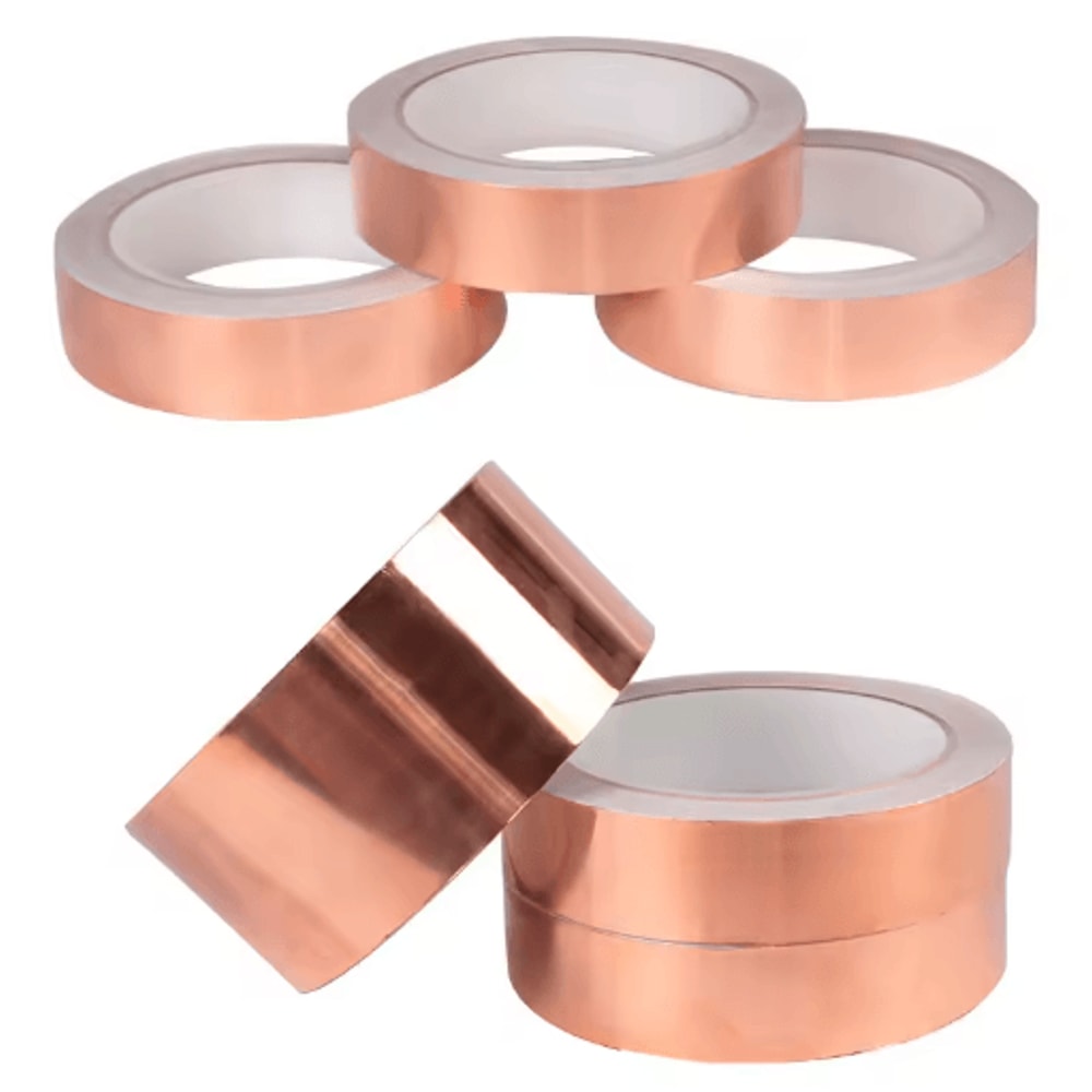 DIY Copper Foil Tape DoubleSided Conductive EMI Shielding Repair Tape 0