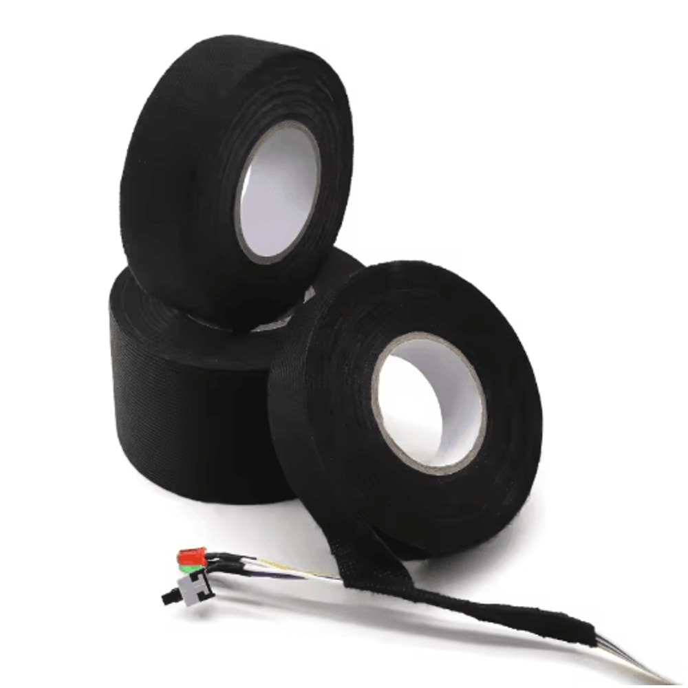 HeatResistant Fabric Tape For Automotive Wiring Harness Cable Looms 2