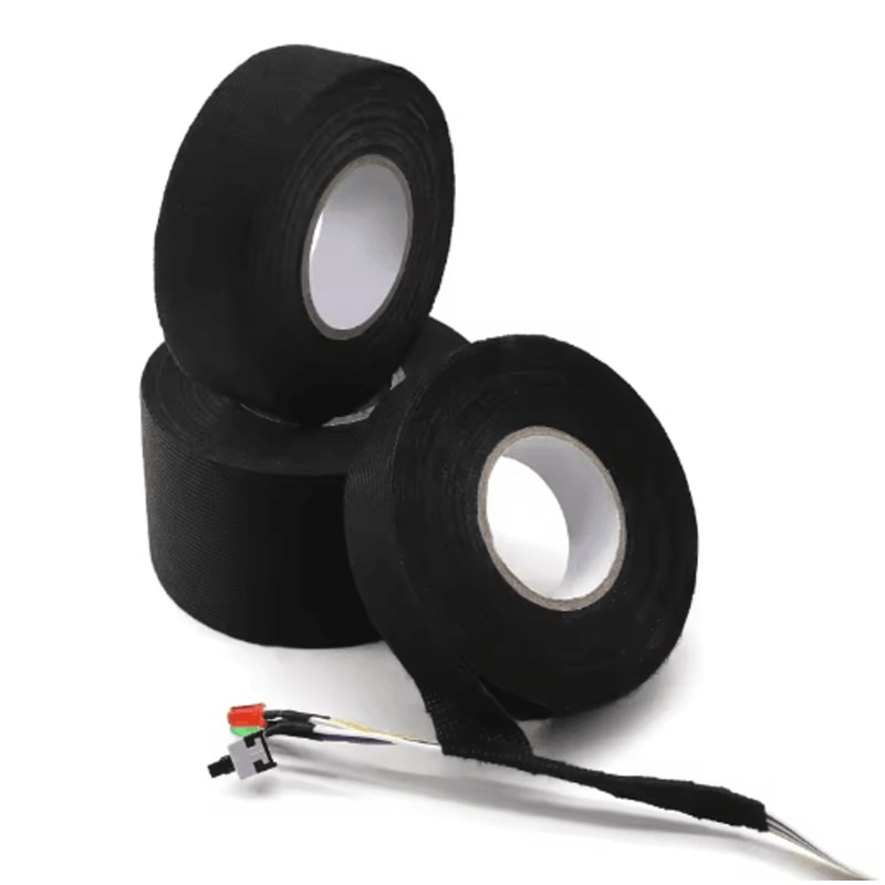 HeatResistant Fabric Tape For Automotive Wiring Harness Cable Looms 2