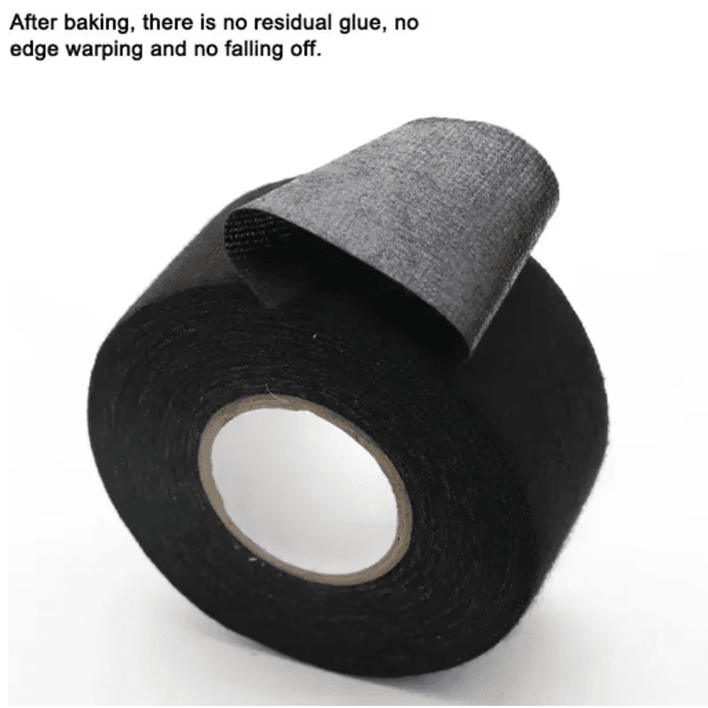 HeatResistant Fabric Tape For Automotive Wiring Harness Cable Looms 4