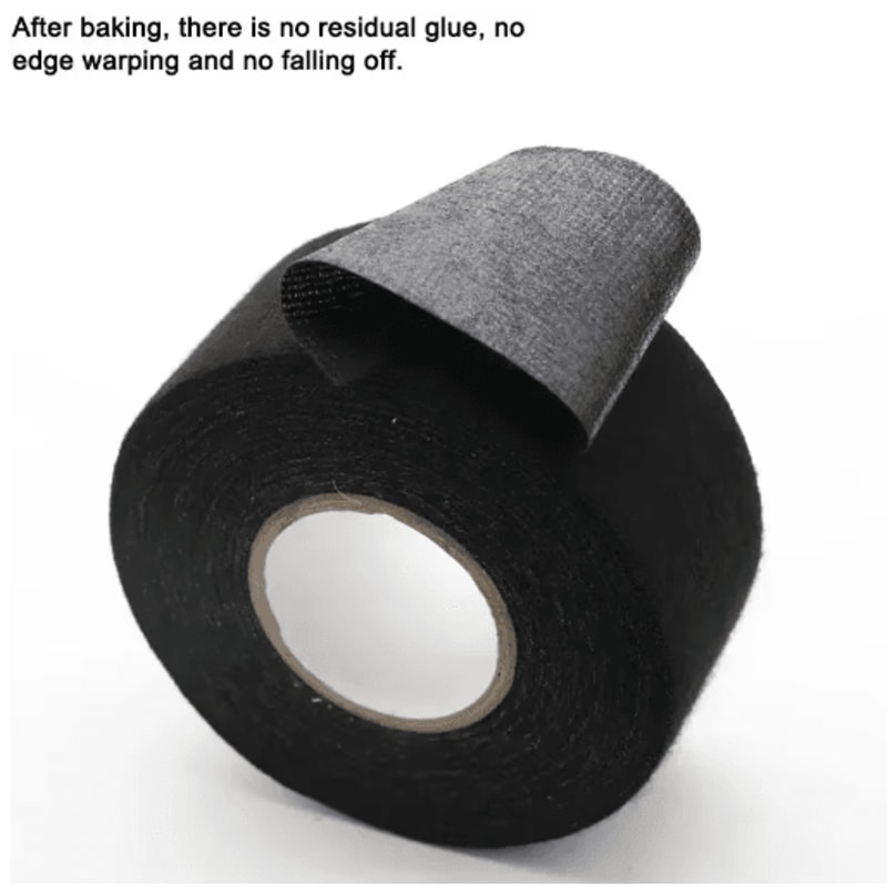 HeatResistant Fabric Tape For Automotive Wiring Harness Cable Looms 4