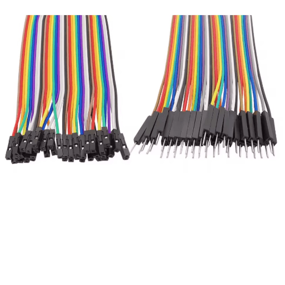 40Pin Breadboard Jumper Wire Ribbon Cable For Arduino DIY Projects 4