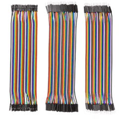 40-pin breadboard jumper wire ribbon cable for arduino & diy projects