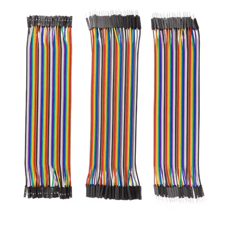 40Pin Breadboard Jumper Wire Ribbon Cable For Arduino DIY Projects 0