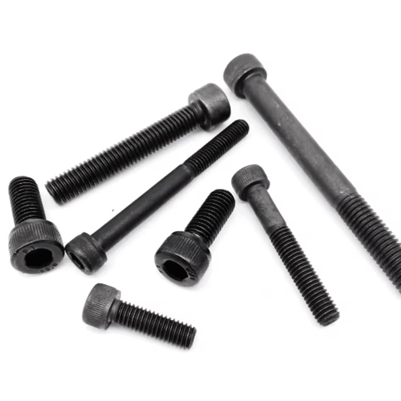 Grade 129 DIN912 Hex Socket Cap Screws Black Steel ExtraLong 4150mm 4