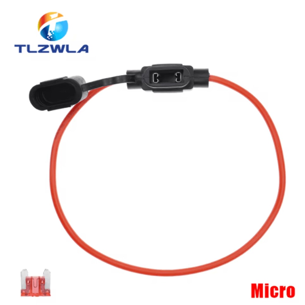 Waterproof 32V Automotive Fuse Holder With Standard Mini And Micro Blade Fuses 1