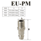 EU Standard Pneumatic Quick Connector For Air Hose And Compressor Fittings 5