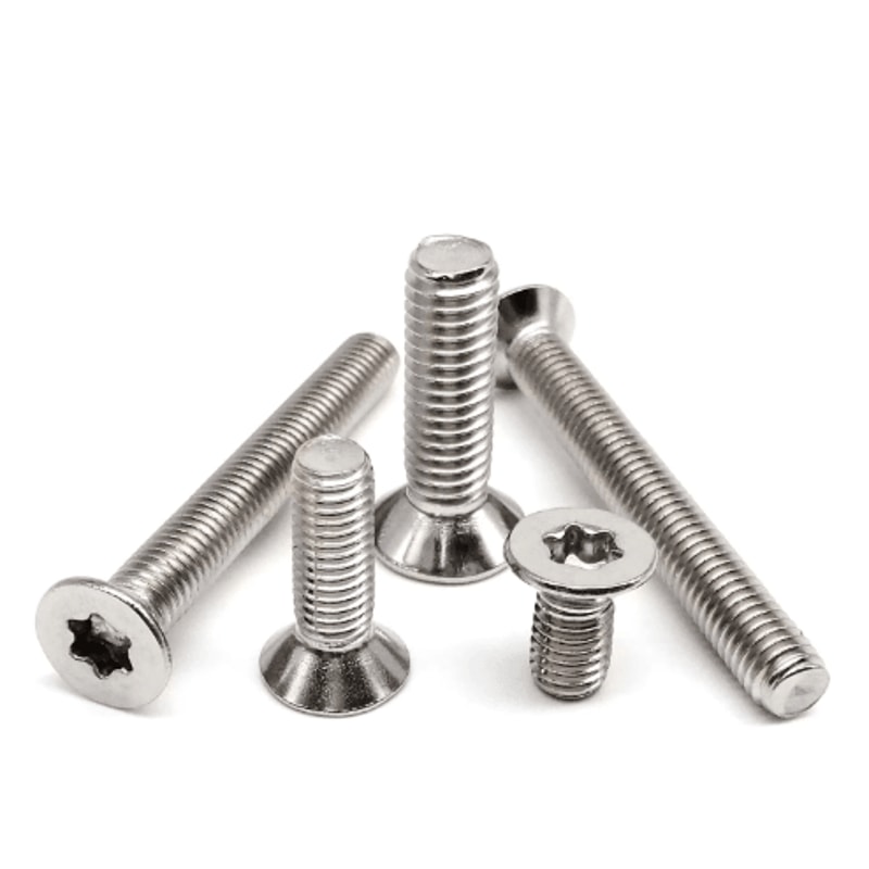 GB2673 Torx Flat Countersunk Screws A2 70 304 Stainless Steel M14 M8 0
