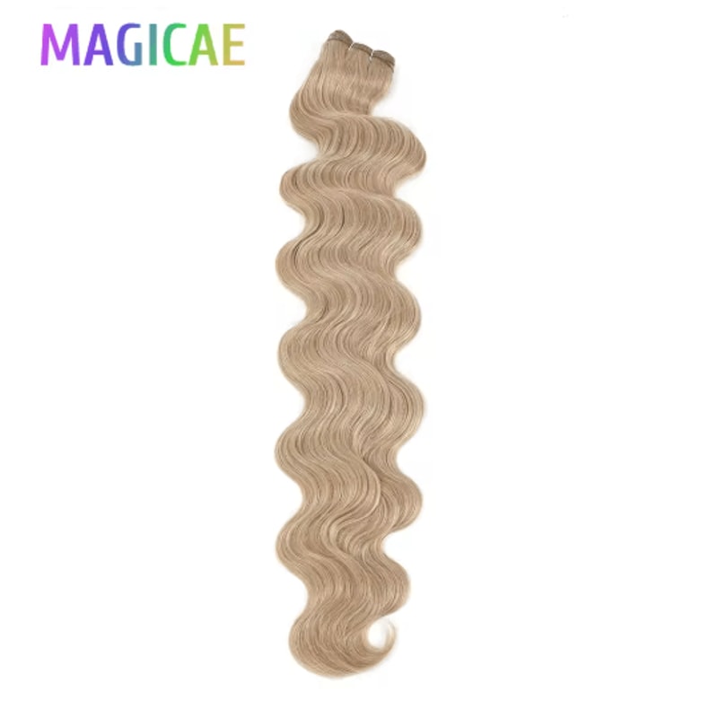 Magicae 30 Inch Ombre Body Wave Synthetic Hair Extension Bundle 200g 18