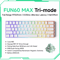 MONSGEEK FUN60 PRO MAX HE Magnetic Switch 60 Wireless Gaming Keyboard With Rapid Trigger 8K Polli 1