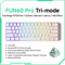MONSGEEK FUN60 PRO MAX HE Magnetic Switch 60 Wireless Gaming Keyboard With Rapid Trigger 8K Polli 3