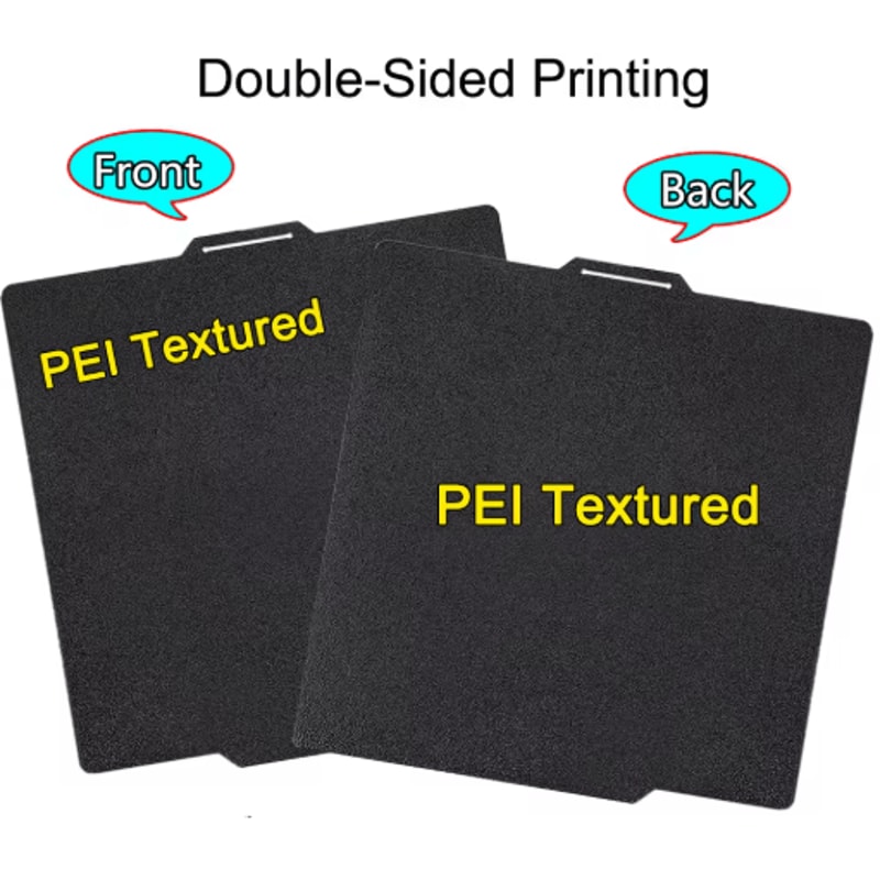 Smooth PEIPEOPET Build Plate For Bambu Lab X1C P1P P1S P2S A1 Series 15