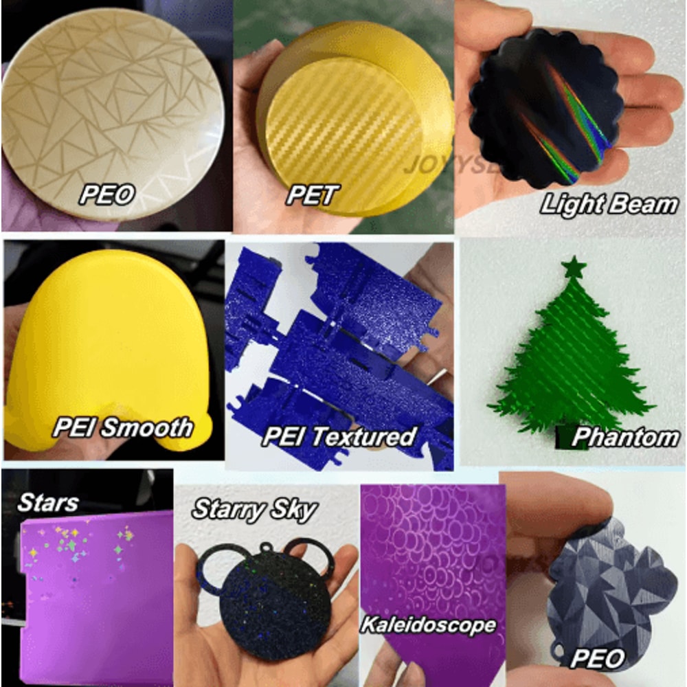 Smooth PEIPEOPET Build Plate For Bambu Lab X1C P1P P1S P2S A1 Series 17