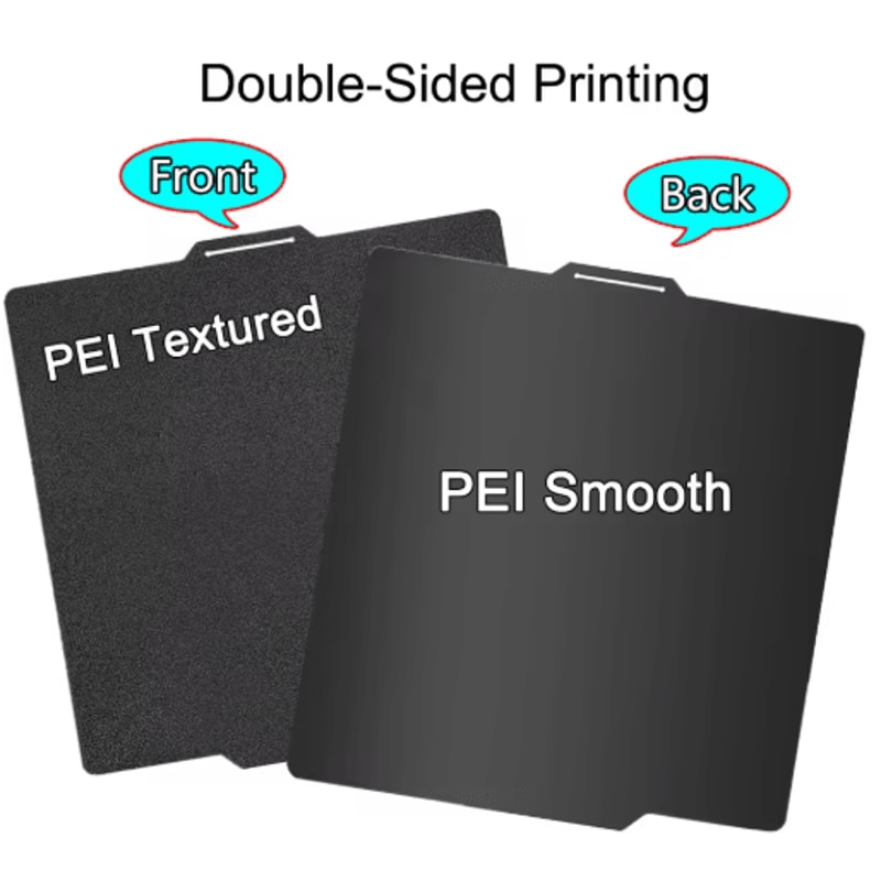 Smooth PEIPEOPET Build Plate For Bambu Lab X1C P1P P1S P2S A1 Series 2