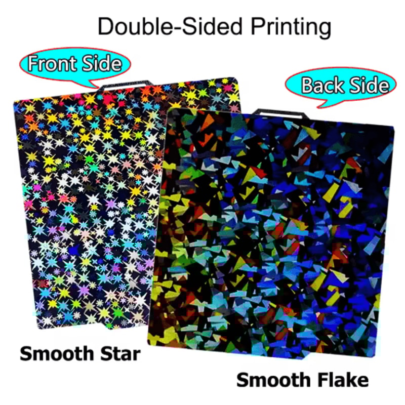 Smooth PEIPEOPET Build Plate For Bambu Lab X1C P1P P1S P2S A1 Series 5