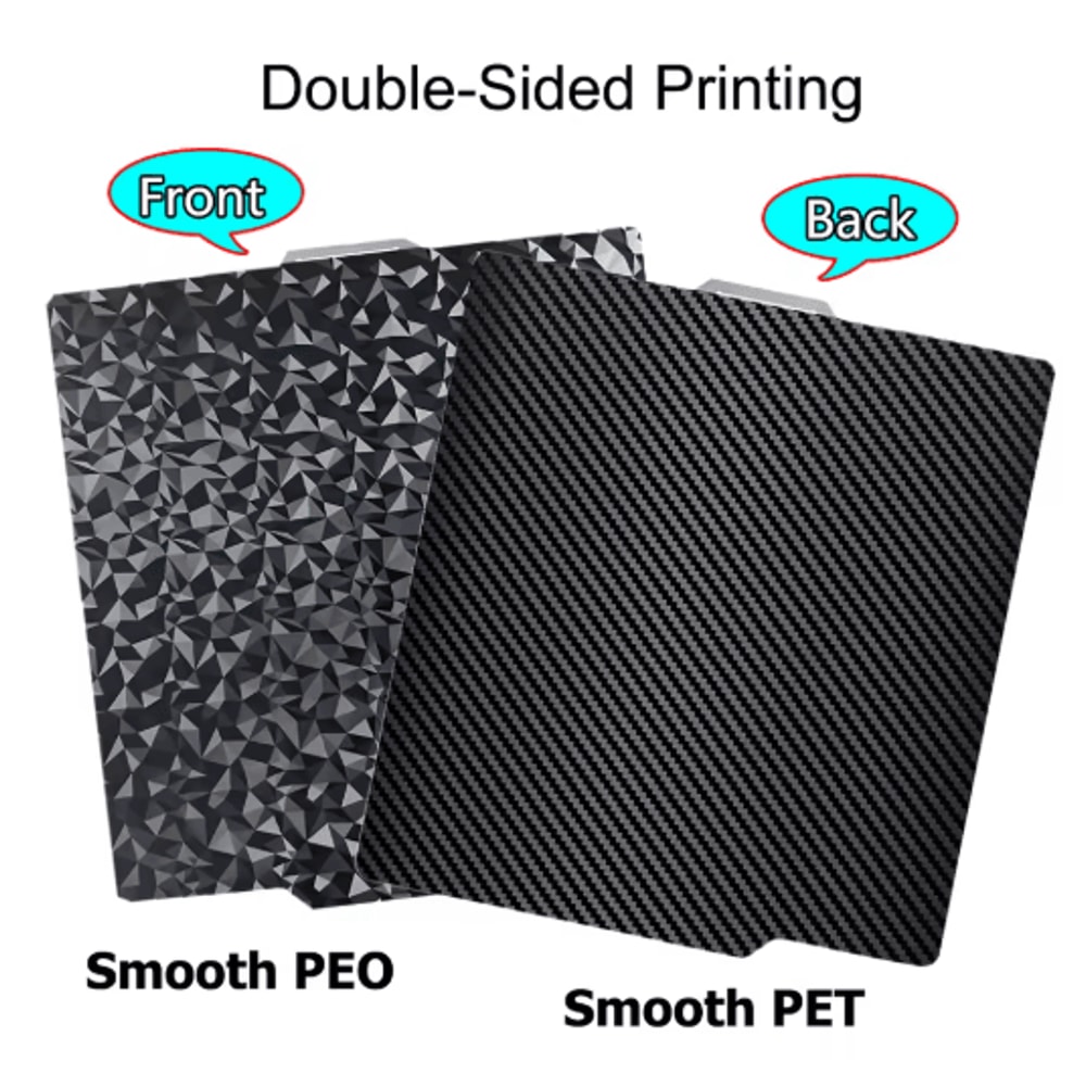 Smooth PEIPEOPET Build Plate For Bambu Lab X1C P1P P1S P2S A1 Series 6
