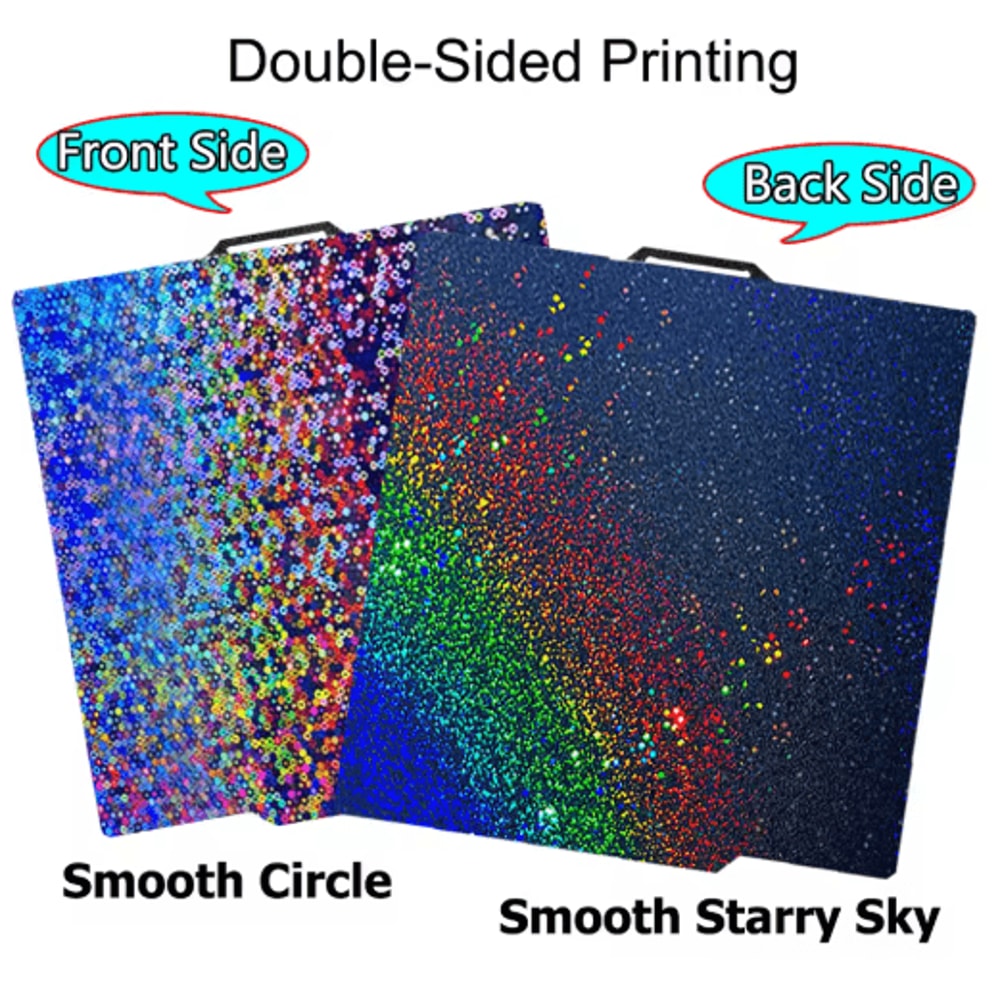 Smooth PEIPEOPET Build Plate For Bambu Lab X1C P1P P1S P2S A1 Series 9