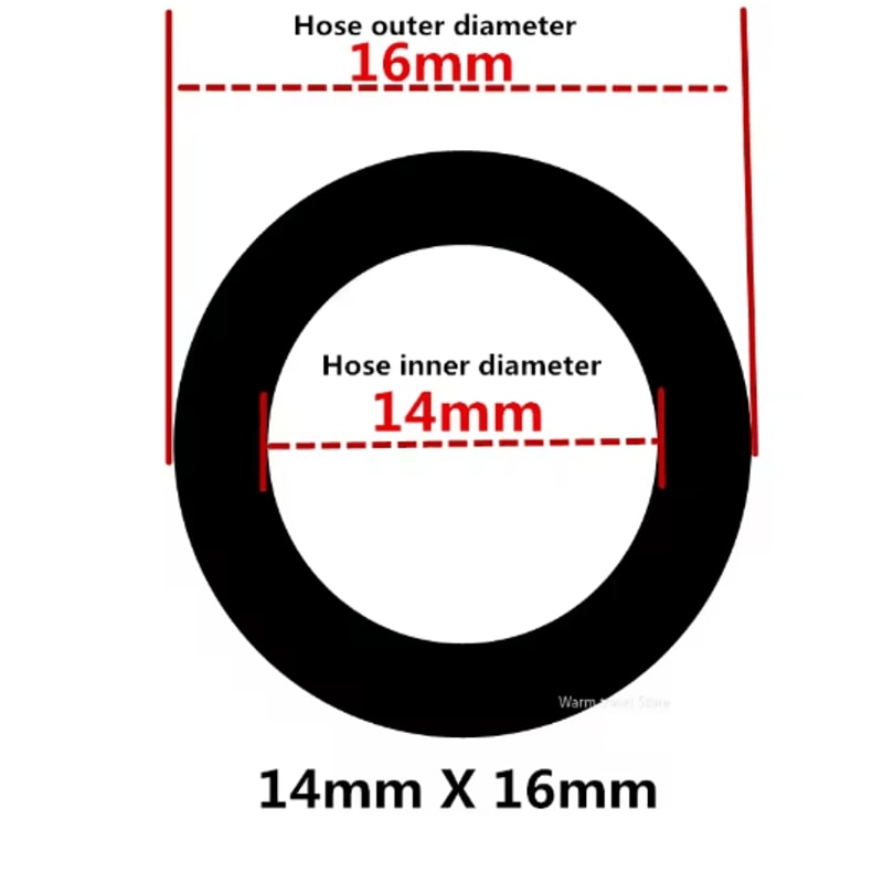Transparent FoodGrade PVC Hose Pipe 412mm For Aquarium Pump General Use 2