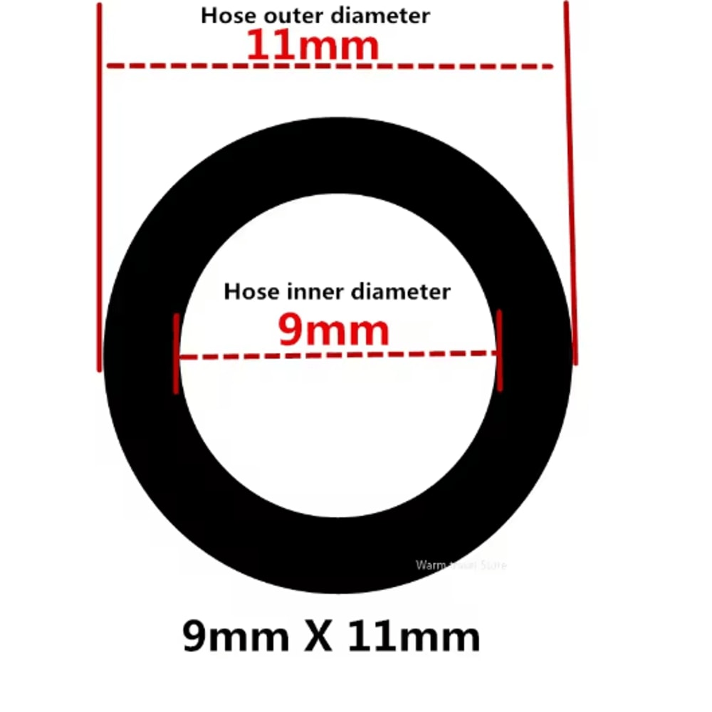 Transparent FoodGrade PVC Hose Pipe 412mm For Aquarium Pump General Use 5