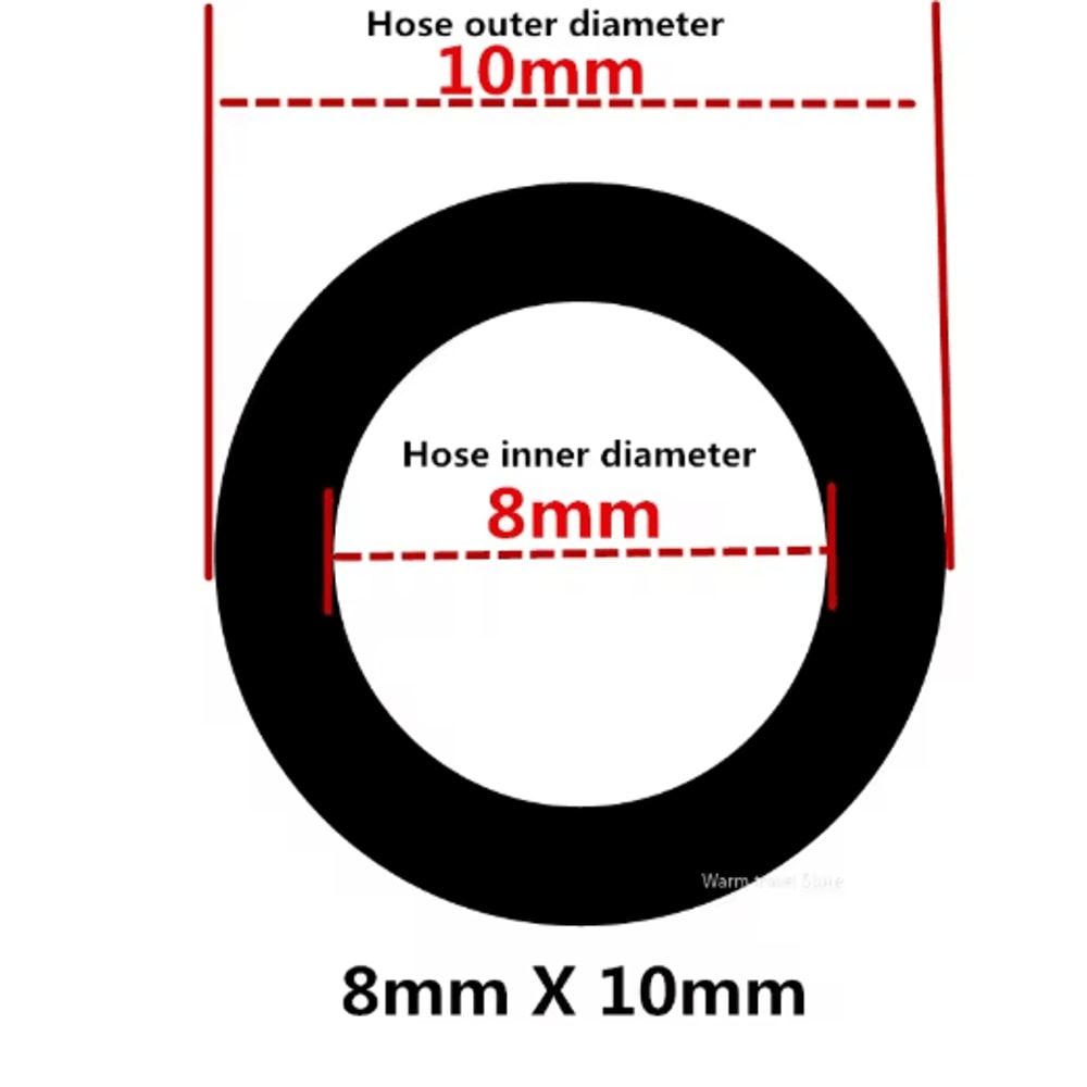 Transparent FoodGrade PVC Hose Pipe 412mm For Aquarium Pump General Use 6