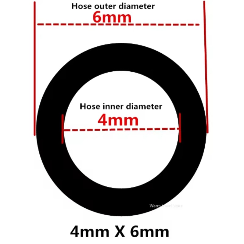 Transparent FoodGrade PVC Hose Pipe 412mm For Aquarium Pump General Use 9