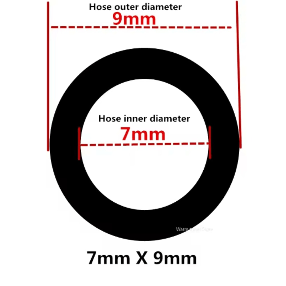 Transparent FoodGrade PVC Hose Pipe 412mm For Aquarium Pump General Use 11