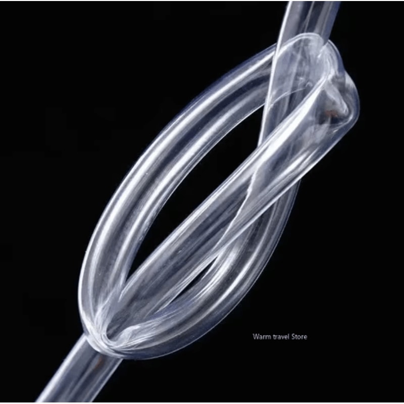 Transparent FoodGrade PVC Hose Pipe 412mm For Aquarium Pump General Use 14