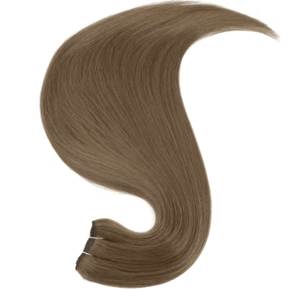 32Inch Ombre Straight Synthetic Hair Bundle 200g HighTemperature Fiber 27613 Brown Grey M618 5