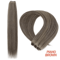 32Inch Ombre Straight Synthetic Hair Bundle 200g HighTemperature Fiber 27613 Brown Grey M618 16