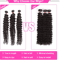 Luvin Curly Bundles Human Hair 30 34 Inch Deep Wave Raw 1 3 4 Hair Bundles 100 Unprocessed Double W 1