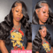 3040 Inch 360 Full Lace Body Wave Human Hair Wig With HD Lace Frontal Closure Options 3