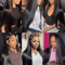 100 Human Hair Bone Straight 13x6 HD Lace Front Wig 5x5 Glueless 40 Inch 13x4 Lace Frontal Wigs Bla 2