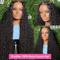 13by6 HD Lace Frontal Deep Wave Human Hair Wig 250 Density Brazilian Curly Wig 4