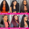 13by6 HD Lace Frontal Deep Wave Human Hair Wig 250 Density Brazilian Curly Wig 0