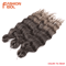 Anna Hair 24 Inch Loose Deep Wave Synthetic Crochet Braiding Hair Ombre Blonde Water Wave 21