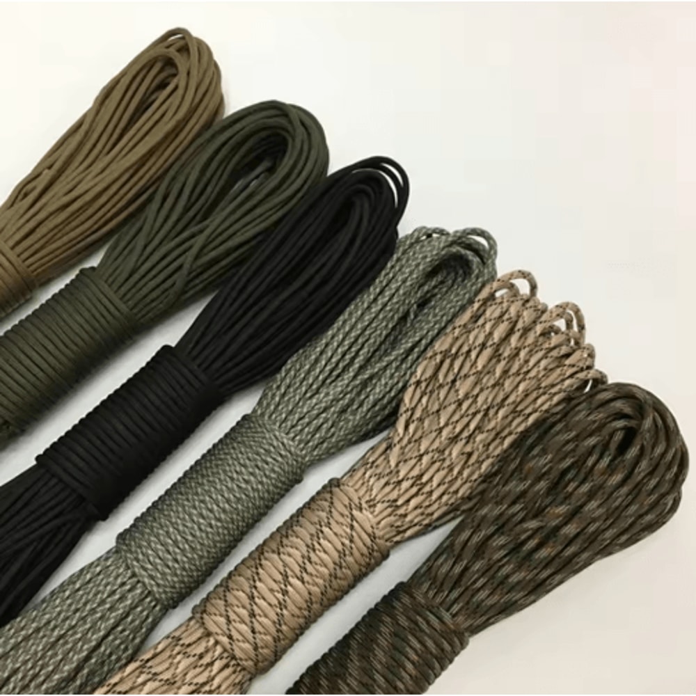 550 Military Paracord 7Strand 4mm Tactical Parachute Cord For Outdoor DIY Use 0