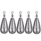 Water Drop Fishing Sinker Set 5pcs 35g 20g Carp Fishing Weights And Tackle Accessories 1